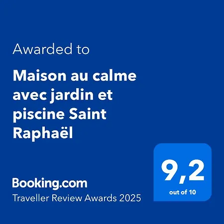 Maison Au Calme Avec Jardin Et Piscine Raphael Holiday home Saint-Raphael (Var)